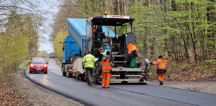 Droga w Przetoczynie (fot. ZDW/Piotr Michalski)