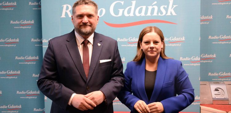 Tadeusz Szemiot, Aleksandra Kosiorek (Fot. Radio Gdańsk)