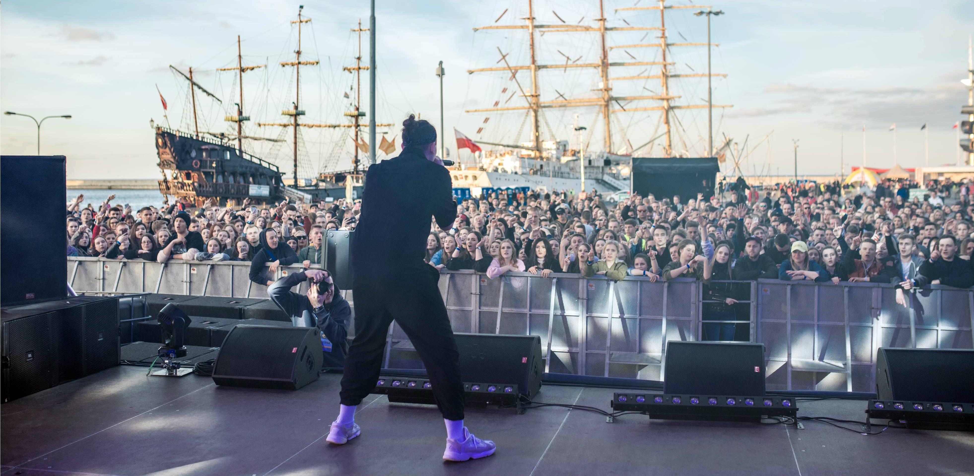 Koncert w ramach gdyńskich Delfinaliów (fot. UM Gdynia/Rafał Wolski)