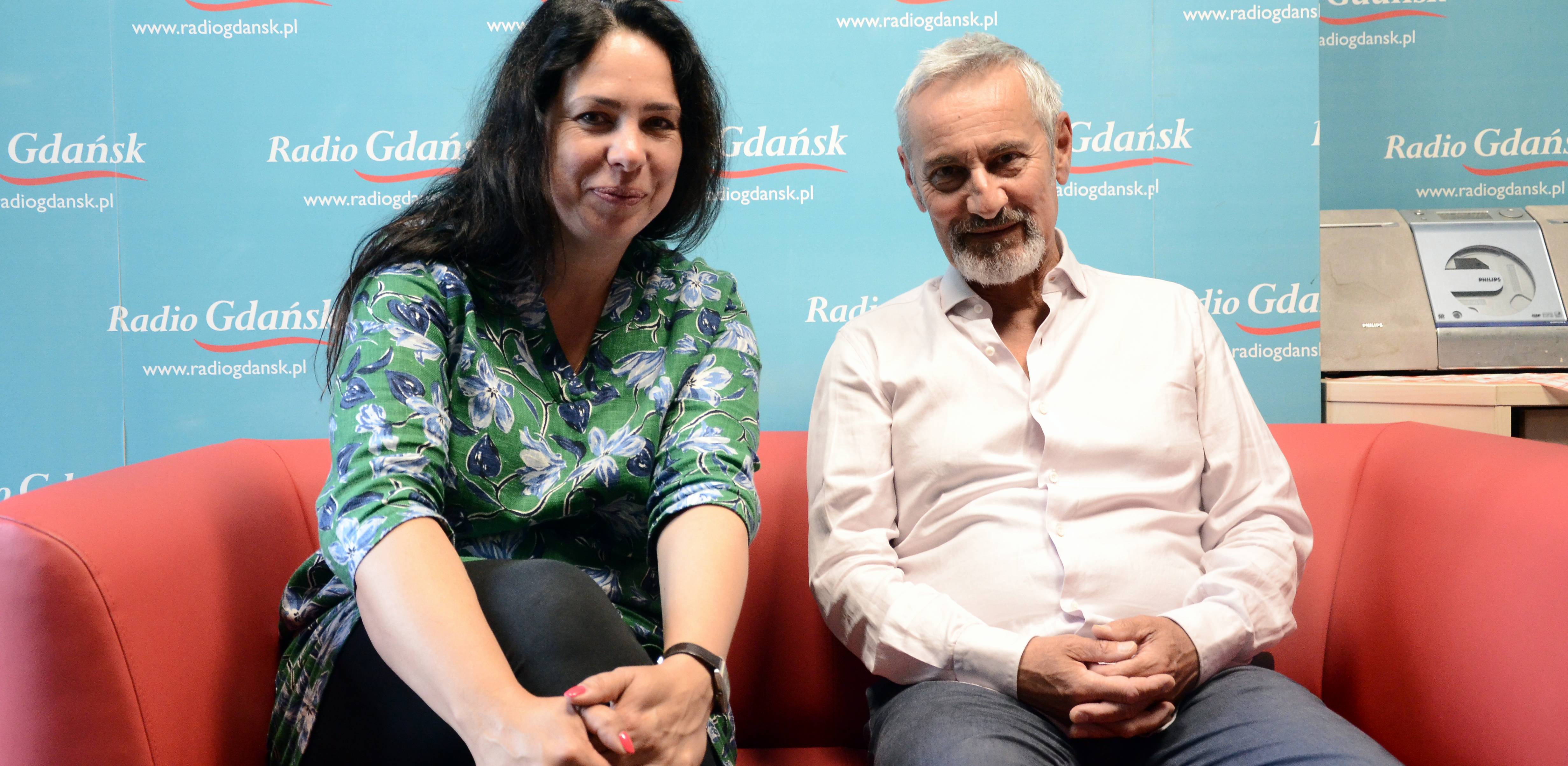 Katarzyna Bellingham i Tomasz Olszewski (Fot. Radio Gdańsk)