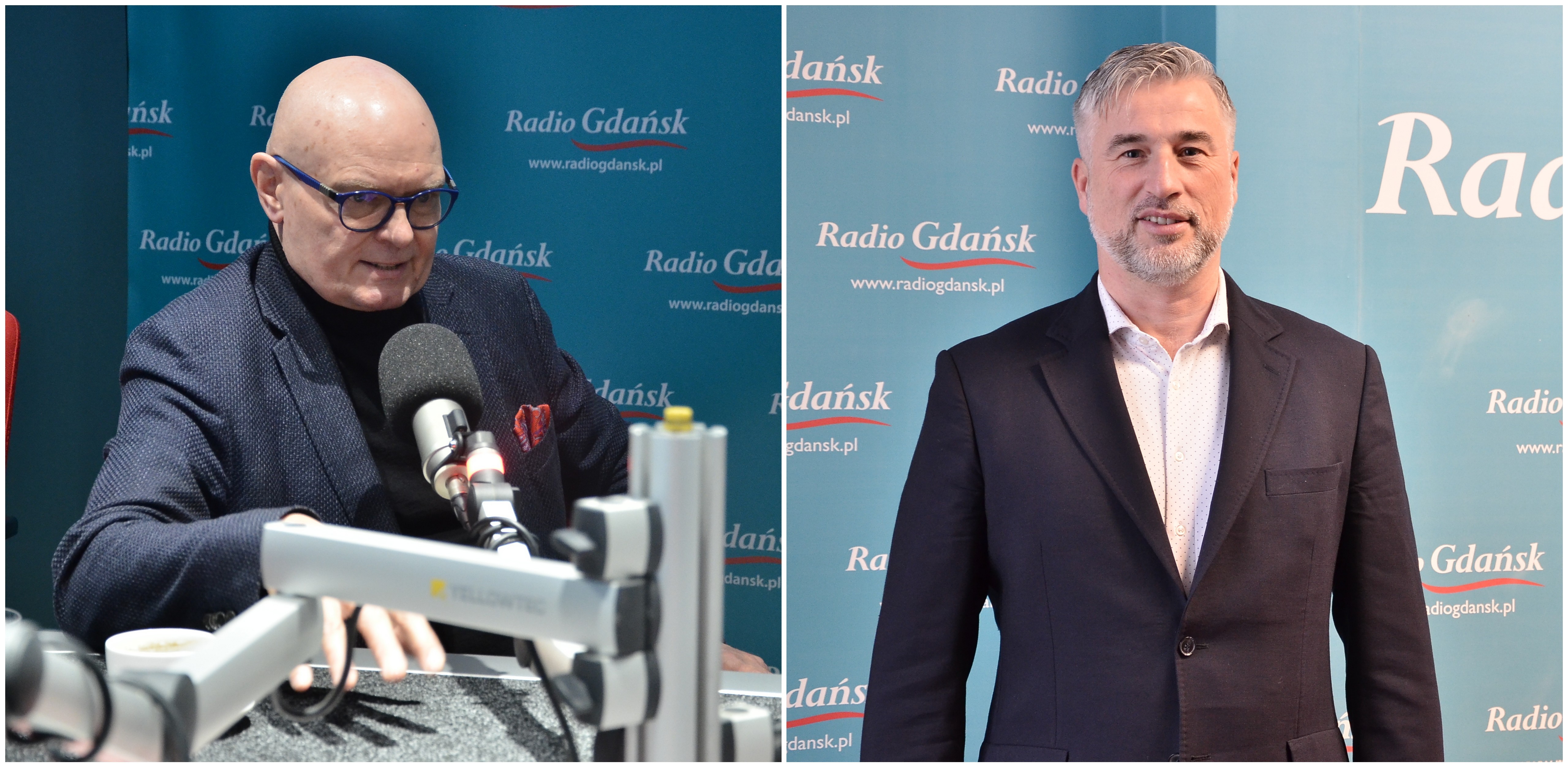 Od lewej: Wojciech Kodłubański, Adam Żołnowski (fot. Radio Gdańsk)