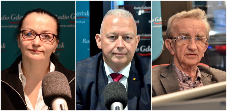 Od lewej: Wioletta Kakowska-Mehring,  Andrzej Bojanowski, Henryk Ćwikliński (Fot. Radio Gdańsk)