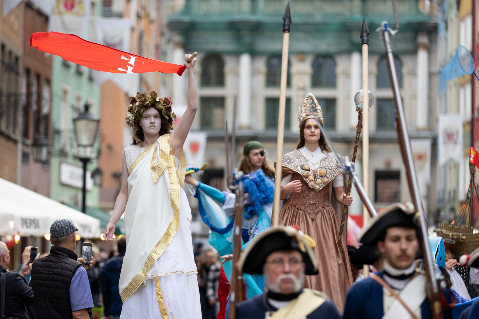 13.06.2024, Gdańsk. Zjazd Hanzy - Wielka Paradą Miast.