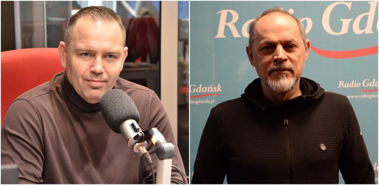 dr Karol Nawrocki i prof. Rafał Wnuk (Fot. Radio Gdańsk)