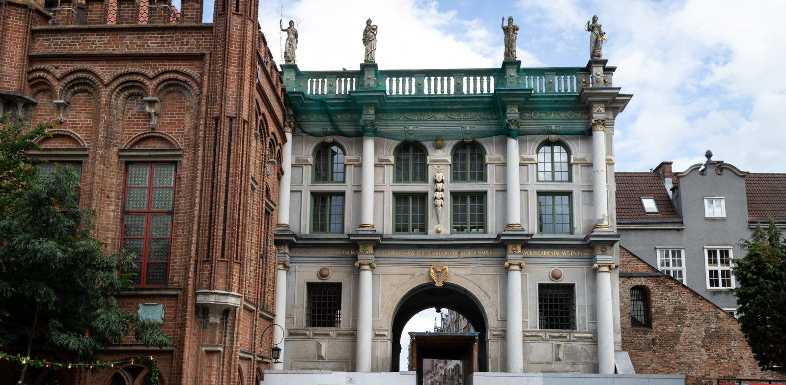 Gdańsk. Złota Brama (fot. Radio Gdańsk/Roman Jocher)