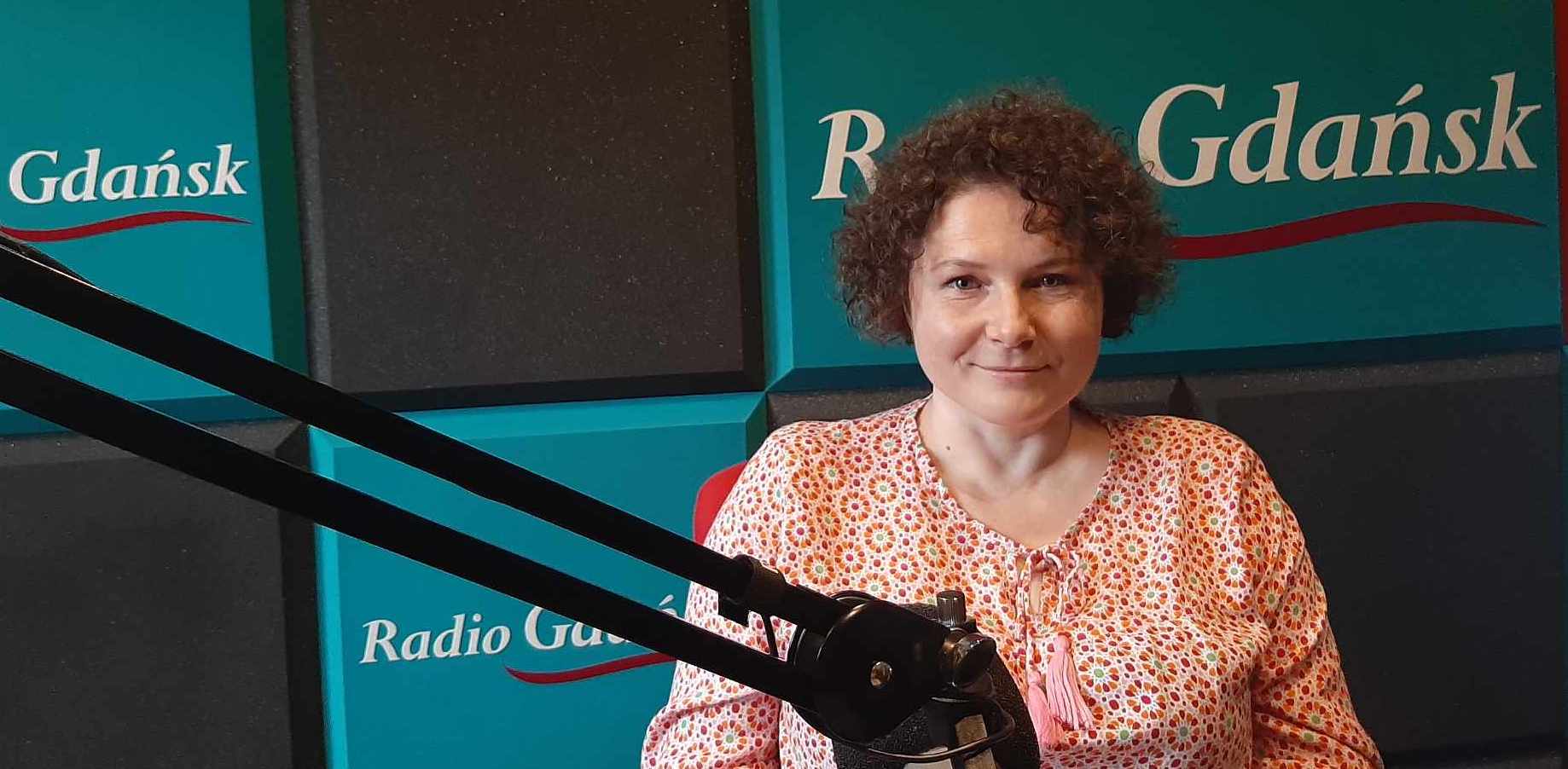 O nowej odsłonie historii Słupska rozmawia Przemek Woś z Krystyną Mazurkiewicz-Palacz, kierownikiem słupskiej delegatury Wojewódzkiego Urzędu Ochrony Zabytków. (fot. Radio Gdańsk/Przemek Woś)