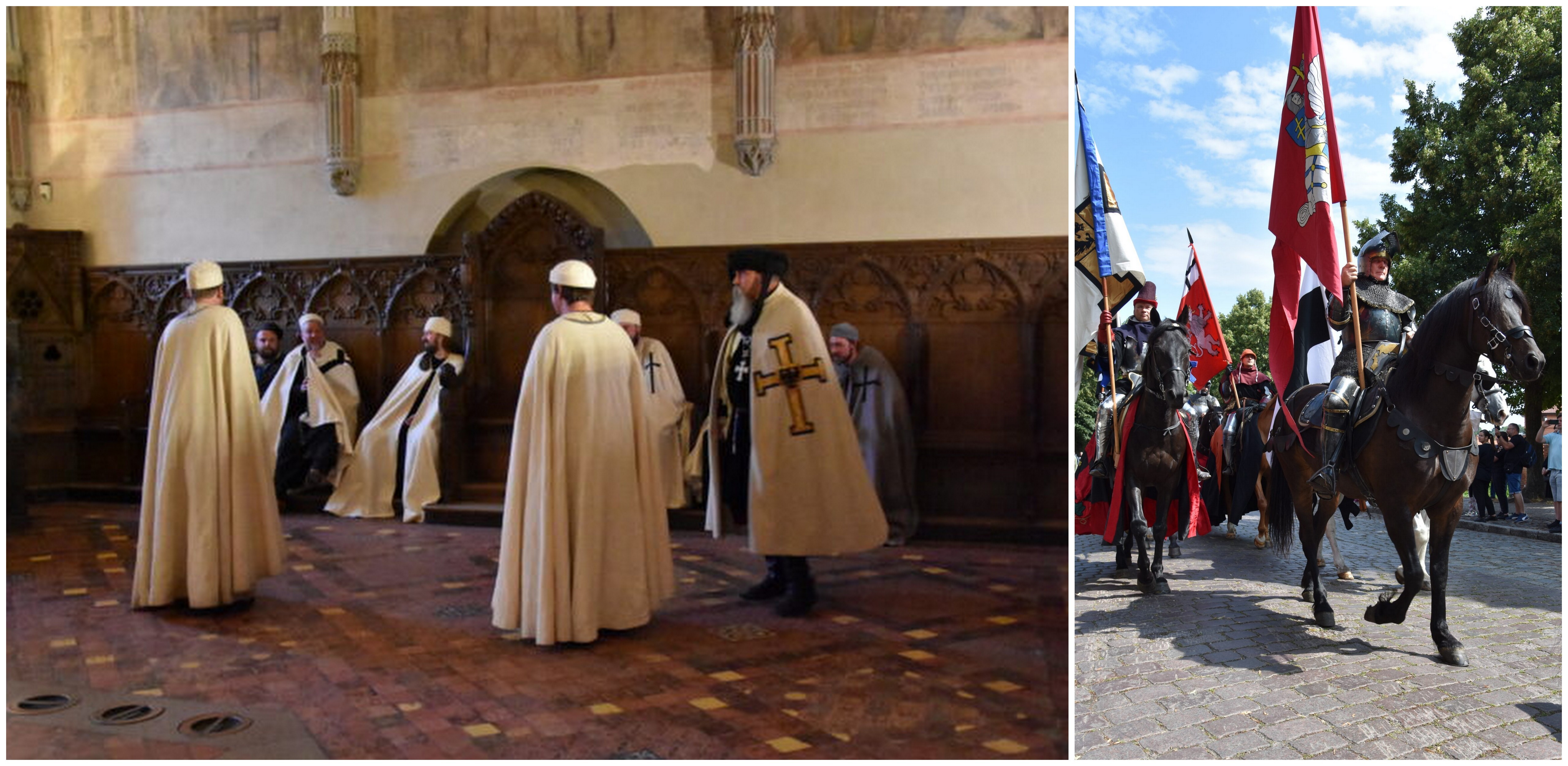 Zdjęcia z zeszłorocznego festiwalu - "Oblężenie Malborka 2023" (fot. Muzeum Zamkowe w Malborku)