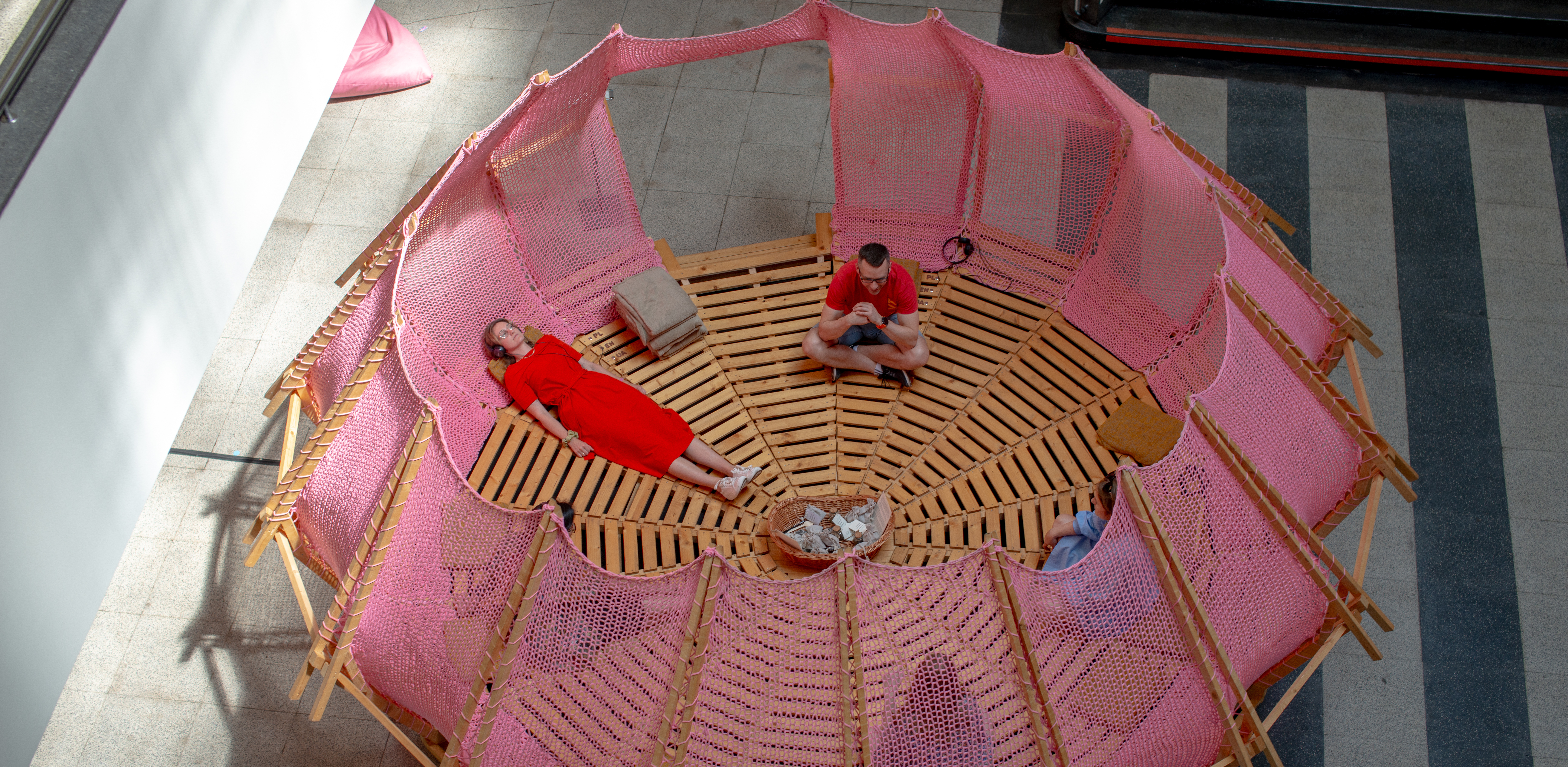 Instalacja "Nesting - seeding" w Muzeum Emigracji w Gdyni będzie dostępna do 8 grudnia(Fot. Muzeum Emigracji w Gdyni)