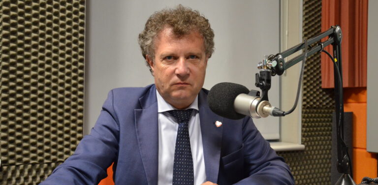 Jacek Karnowski, wiceminister funduszy i polityki regionalnej (fot. Radio Gdańsk)