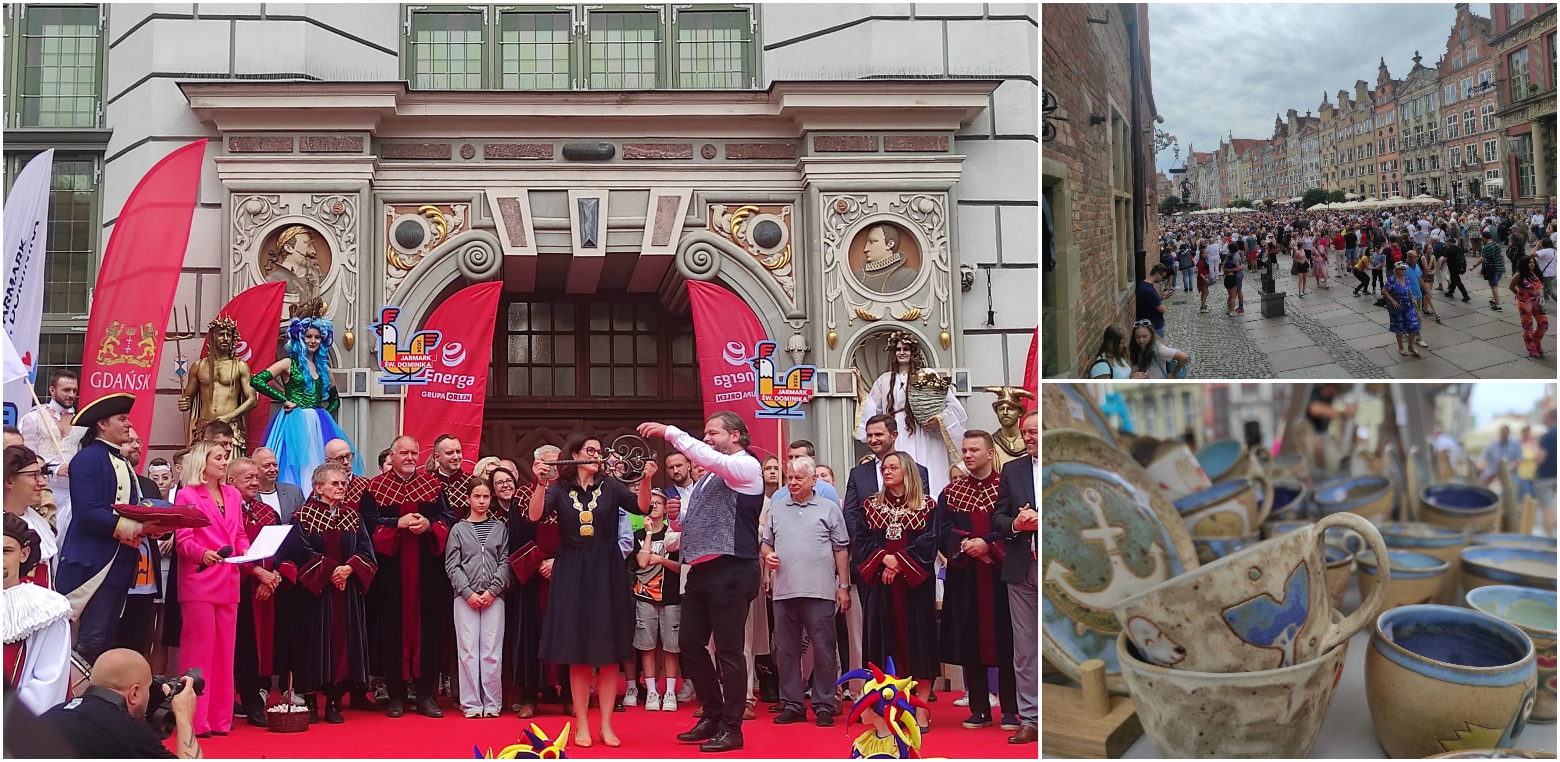 Jarmark świętego Dominika w Gdańsku. 27.07.2024 r. (fot. Radio Gdańsk/Mateusz Czerwiński)