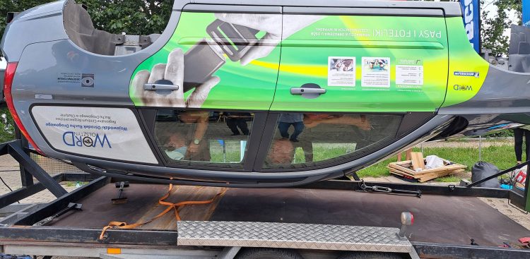 Impreza "Moto Safety Day" na Polance Redłowskiej w Gdyni (fot. Radio Gdańsk/Sebastian Kwiatkowski)