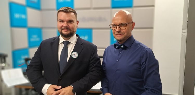Dawid Jereczek i Tomasz Szala (fot. Radio Gdańsk/Grzegorz Armatowski)