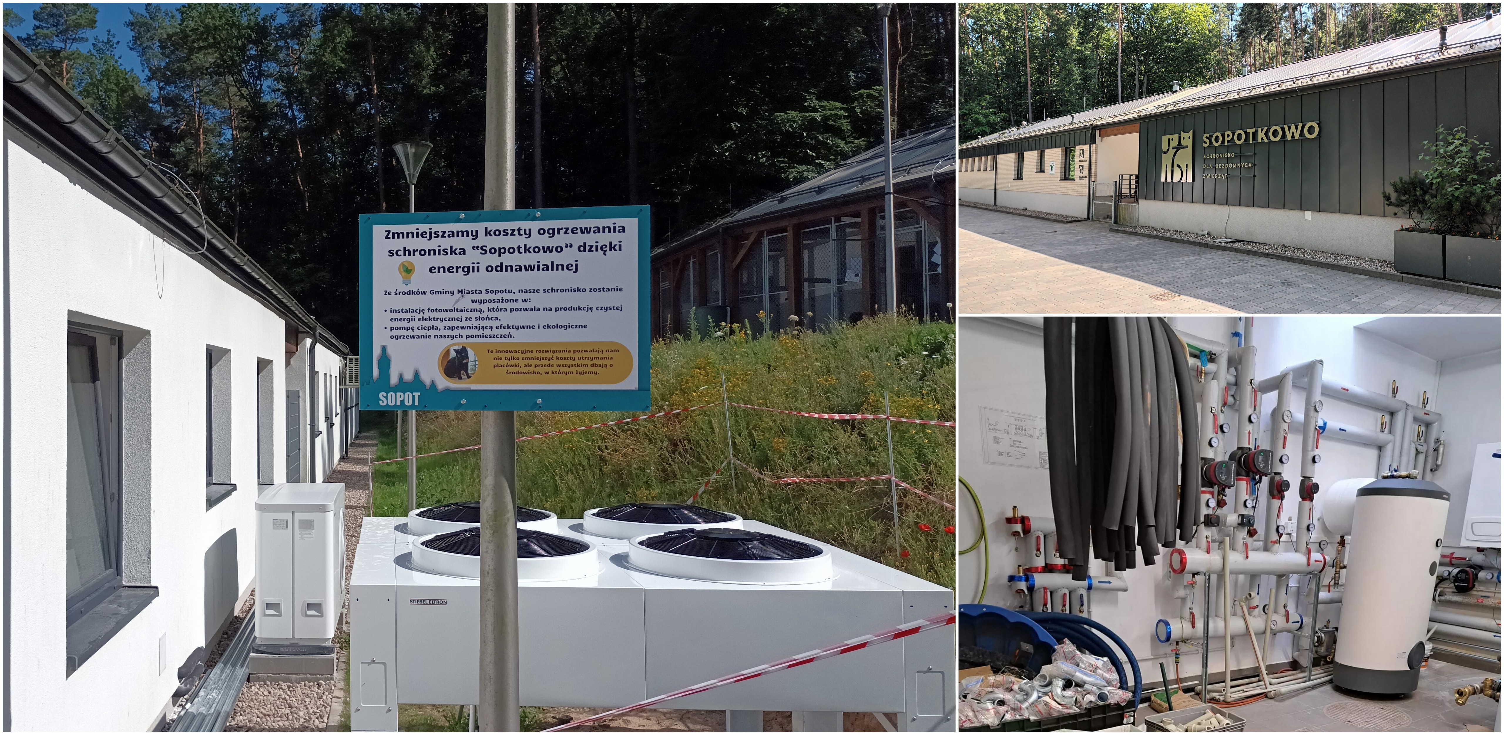 Modernizacja schroniska dla bezdomnych zwierząt "Sopotkowo" w Sopocie (fot. Radio Gdańsk/Piotr Puchalski)