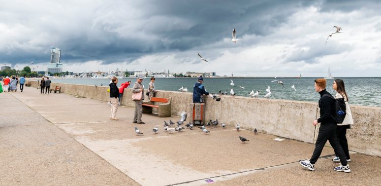 Bulwar nadmorski w Gdyni (fot. Anna Bobrowska/KFP