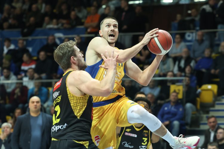 Orlen Basket Liga. Krajowa Grupa Spożywcza Arka Gdynia - Trefl Sopot Nz. Grzegorz Kamiński ( Arka ). 23.11.2023 fot. Krzysztof Mystkowski / KFP