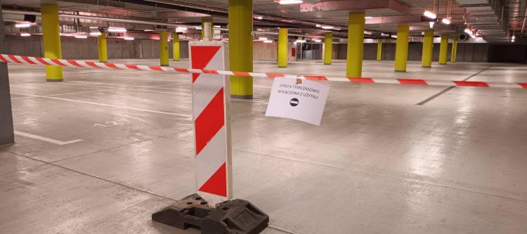 Parking pod Parkiem Centralnym w Gdyni (fot. ZDiZ w Gdyni)