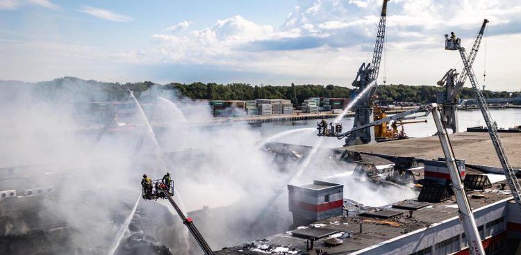 (fot. mł. asp. Łukasz Rutkowski/PSP Gdańsk)