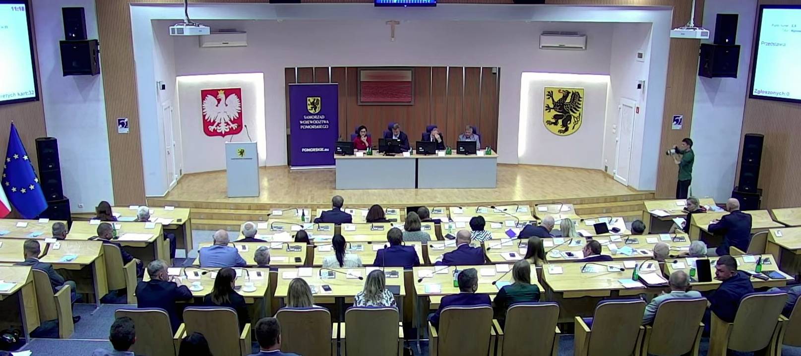 Obrady sejmiku województwa pomorskiego - 29.07.2024 r. (fot. pomorskie.eu)