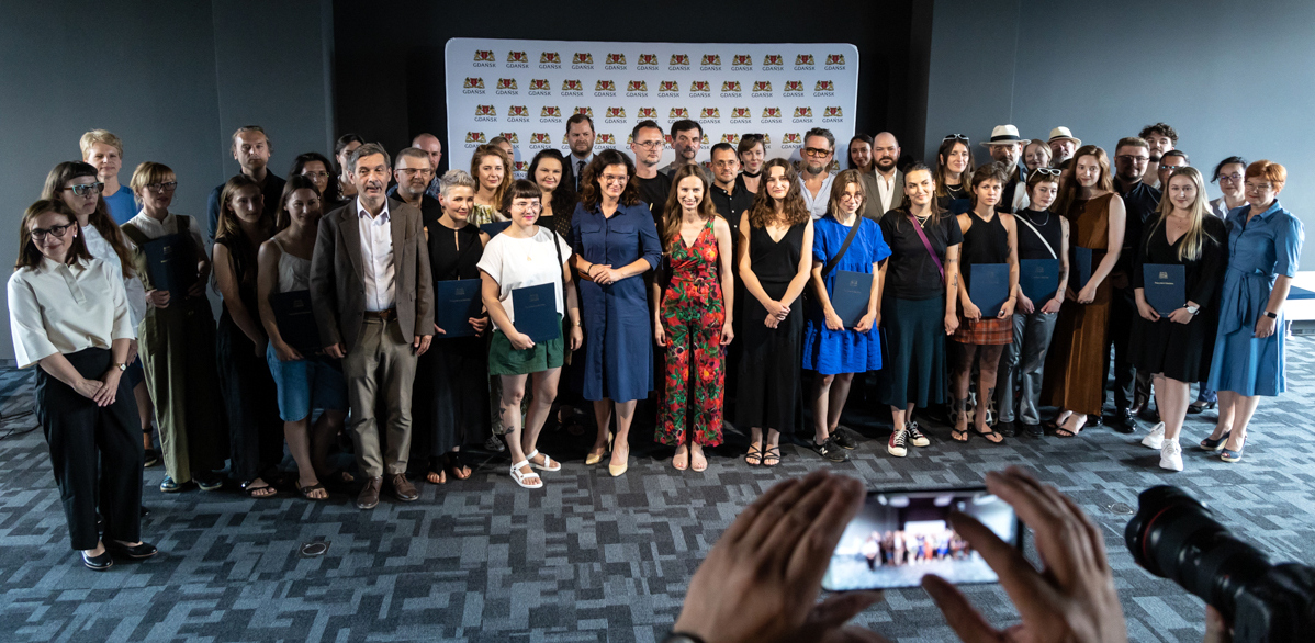 Gala wręczenia Stypendium Kulturalnego Miasta Gdańska. (Fot. Radio Gdańsk/Roman Jocher)