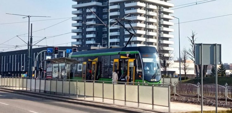 Przystanek tramwajowy w Elblągu (fot. UM w Elblągu)