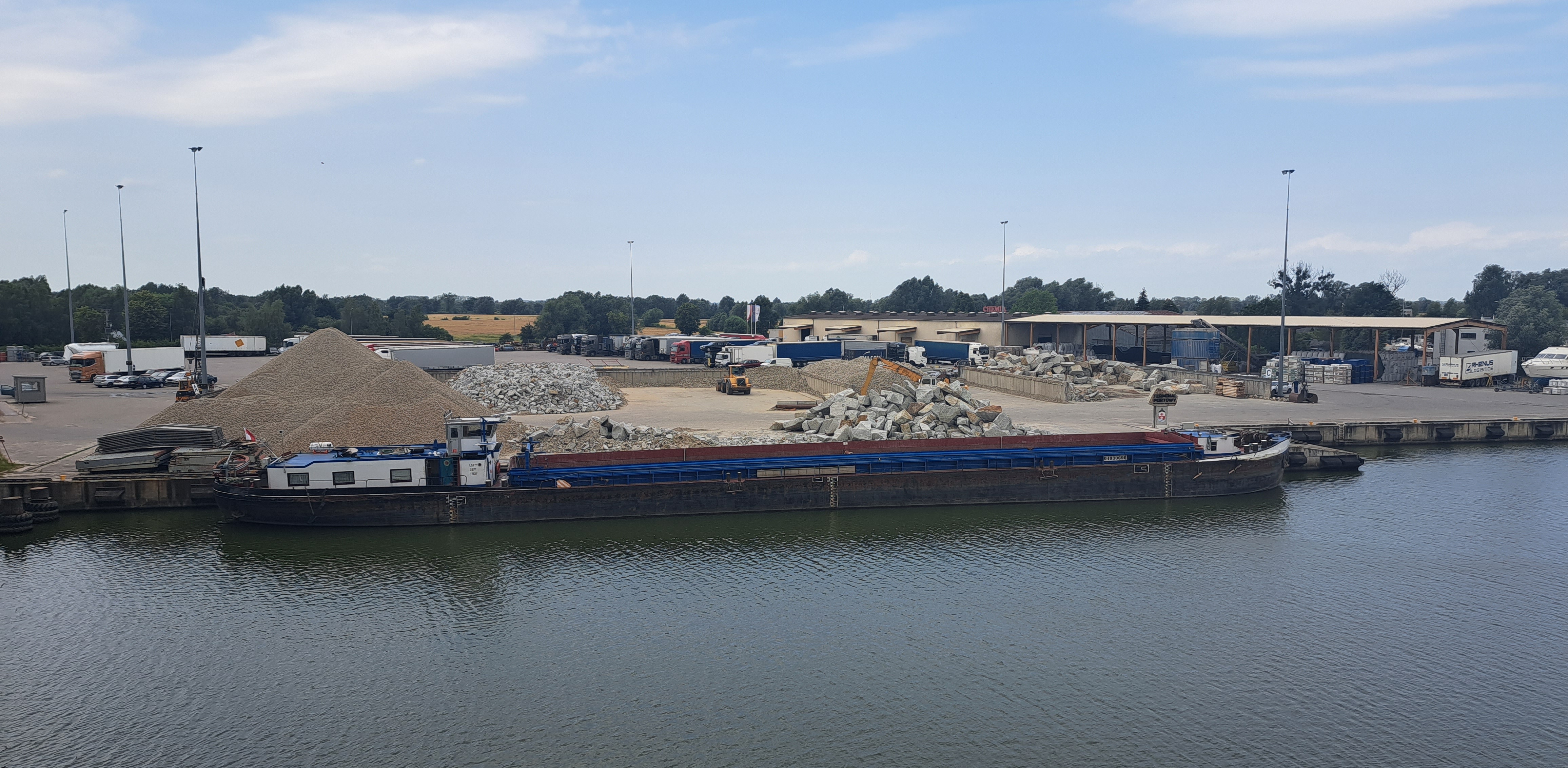 Port w Elblągu (fot. Radio Gdańsk/Marek Nowosad)