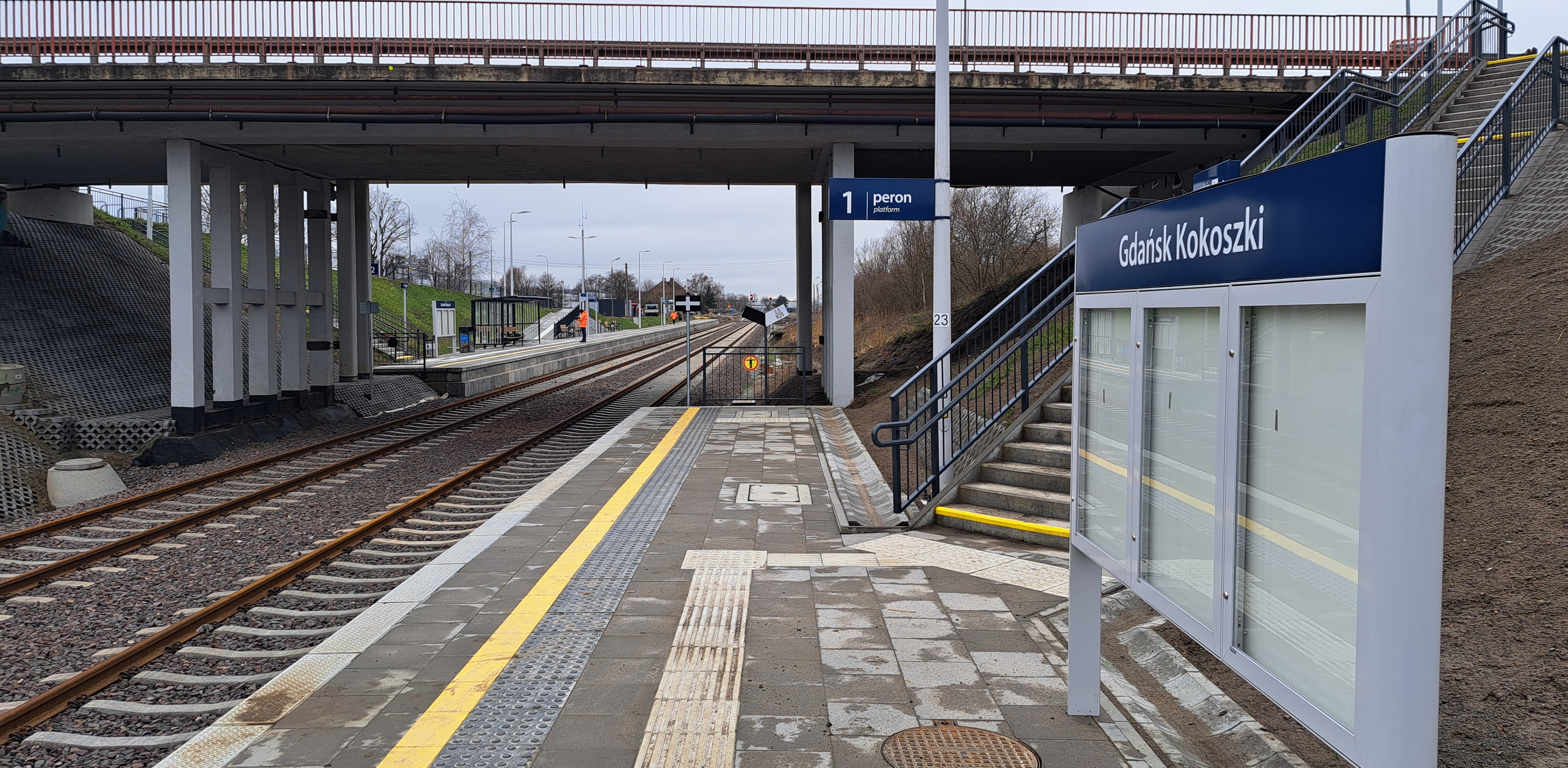 Przystanek Gdańsk Kokoszki, zdjęcie ilustracyjne (fot. Radio Gdańsk/Sebastian Kwiatkowski)