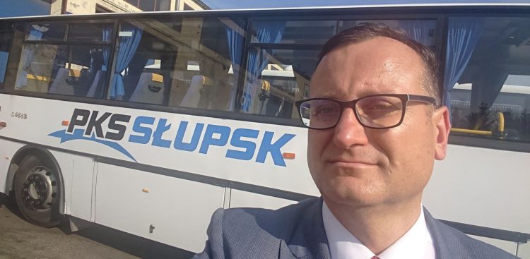 Piotr Rachwalski w zarządzie CPK. Były prezes PKS Słupsk i Kolei Dolnośląskich pracę na nowym stanowisku rozpocznie w poniedziałek 19 sierpnia. (fot. P. Rachwalski)