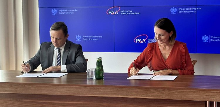 Podpisano list intencyjny między Pomorskim Urzędem Wojewódzkim a Państwową Agencją Atomistyki
(Fot. Radio Gdańsk/Oskar Bąk)