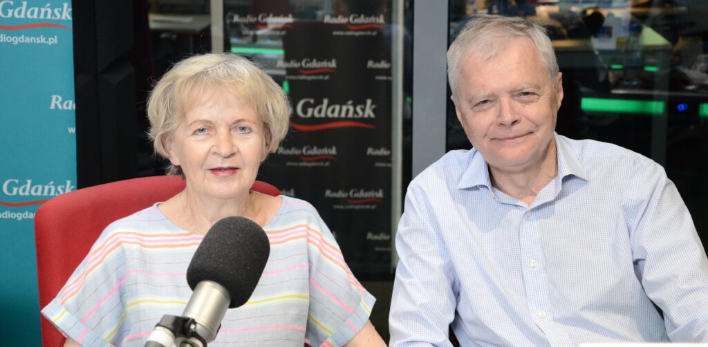 Anna Zielińska-Głębocka, Zbigniew Markowski (fot. Radio Gdańsk)