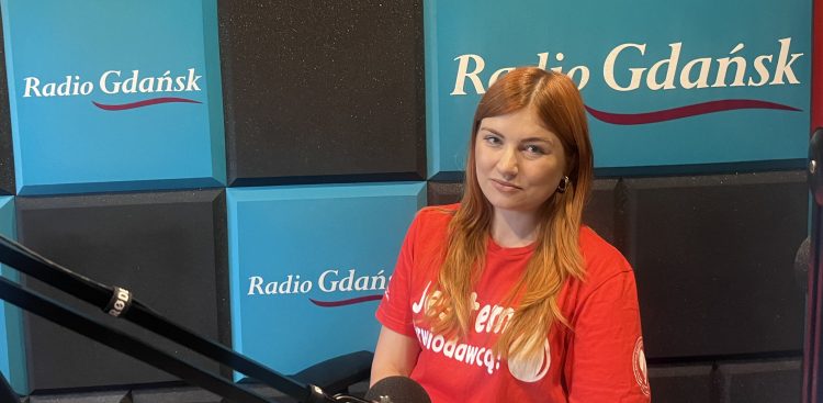 Magdalena Żynis ze słupskiego centrum rwiodawstwa. (fot. Radio Gdańsk/Joanna Merecka-Łotysz)