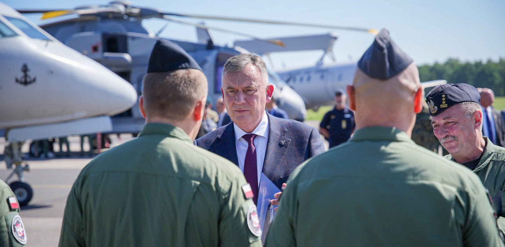 (fot. Gdyńska Brygada Lotnictwa Marynarki Wojennej/kpt.mar. Damian Przybysz)