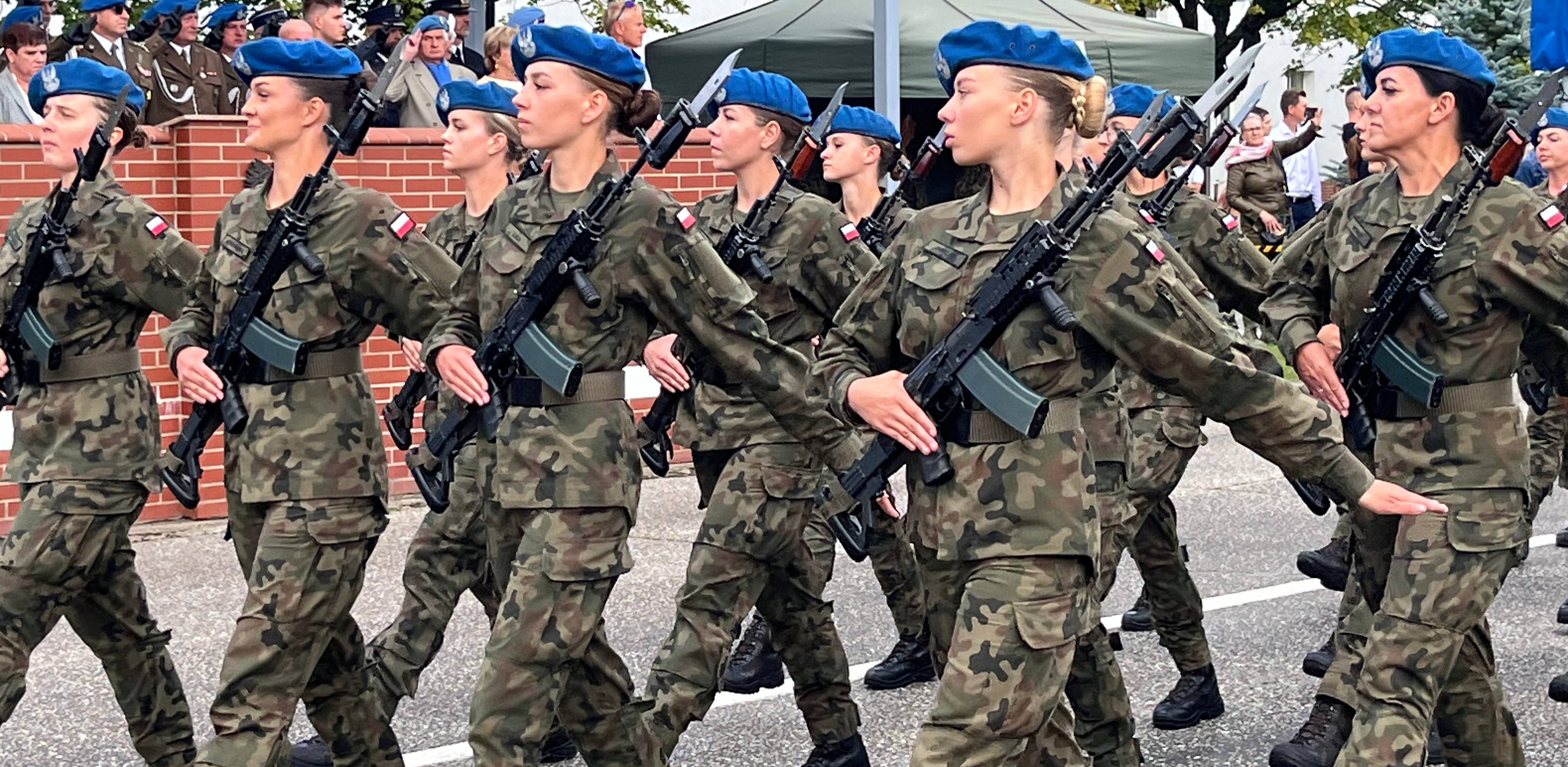 Przysięga żołnierzy 7. Brygady Obrony Wybrzeża w Słupsku (fot. Radio Gdańsk/Joanna Merecka-Łotysz)