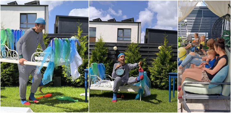 Teatr Publicznie Otwarty organizuje przedstawienia w przestrzeni miasta (fot. Radio Gdańsk/Joanna Merecka-Łotysz)