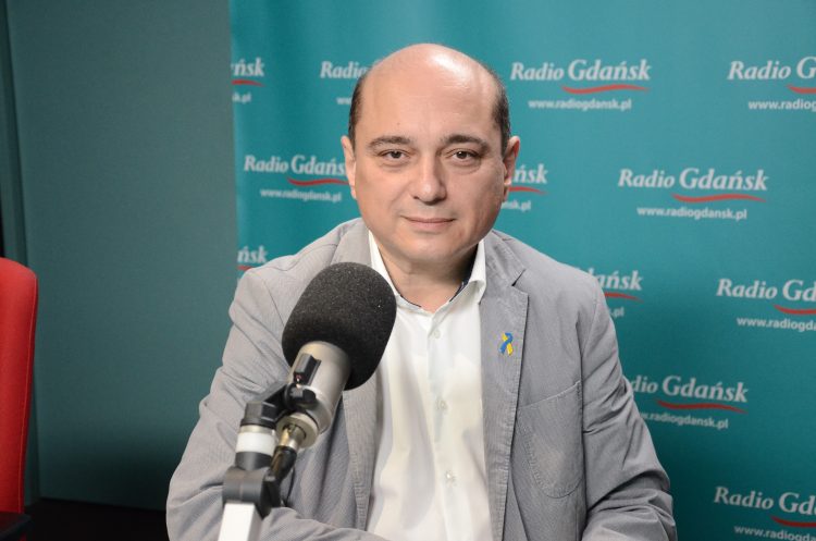 Dyrektor Europejskiego Centrum Solidarności, Basil Kerski
(Fot. Radio Gdańsk)