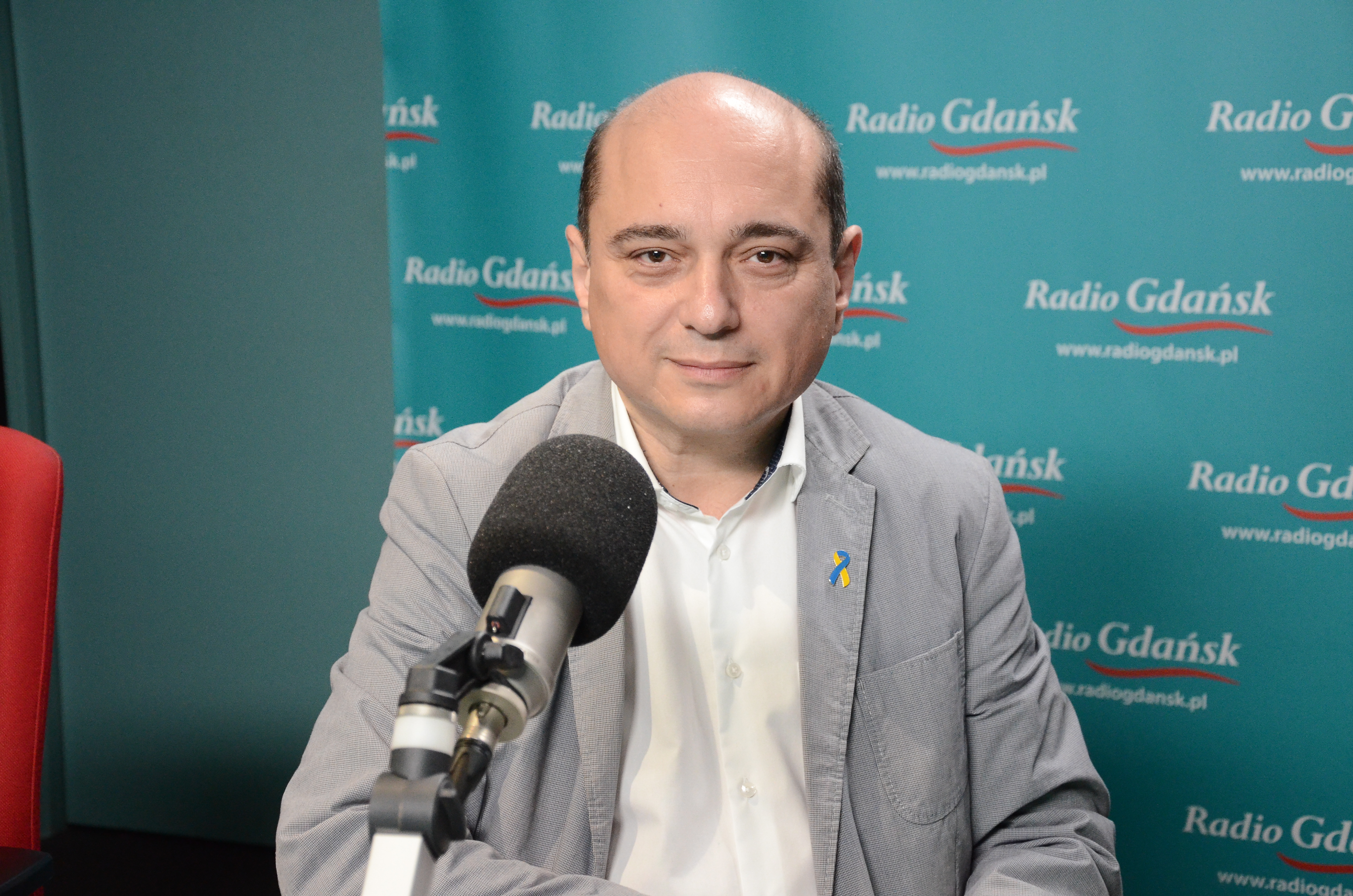 Dyrektor Europejskiego Centrum Solidarności, Basil Kerski(Fot. Radio Gdańsk)