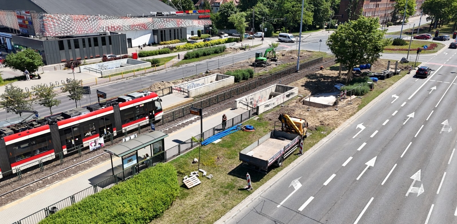 Zmiany dla pasażerów dotyczą linii 2, 4, 8 i 60(Fot. DRMG)