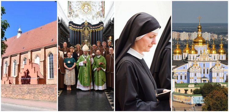 (fot. Wikimedia Commons, Facebook: Benedyktynki Adoracji, pomorskie.travel.pl, gdansk.gosc.pl)