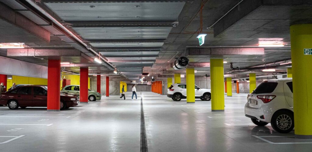 Parking pod Parkiem Centralnym w Gdyni (Fot. ZDIZ.gdynia.pl)