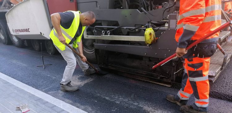 Zdjęcie archiwalne. Przebudowa ulicy w Sopocie (fot. ZDiZ w Sopocie)