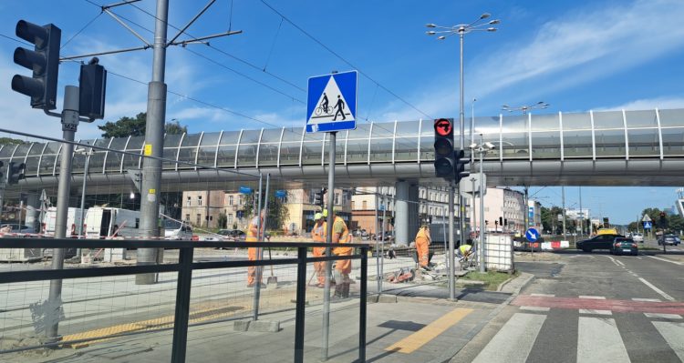 Pierwszy etap prac wykonany (fot. Radio Gdańsk/Sebastian Kwiatkowski)