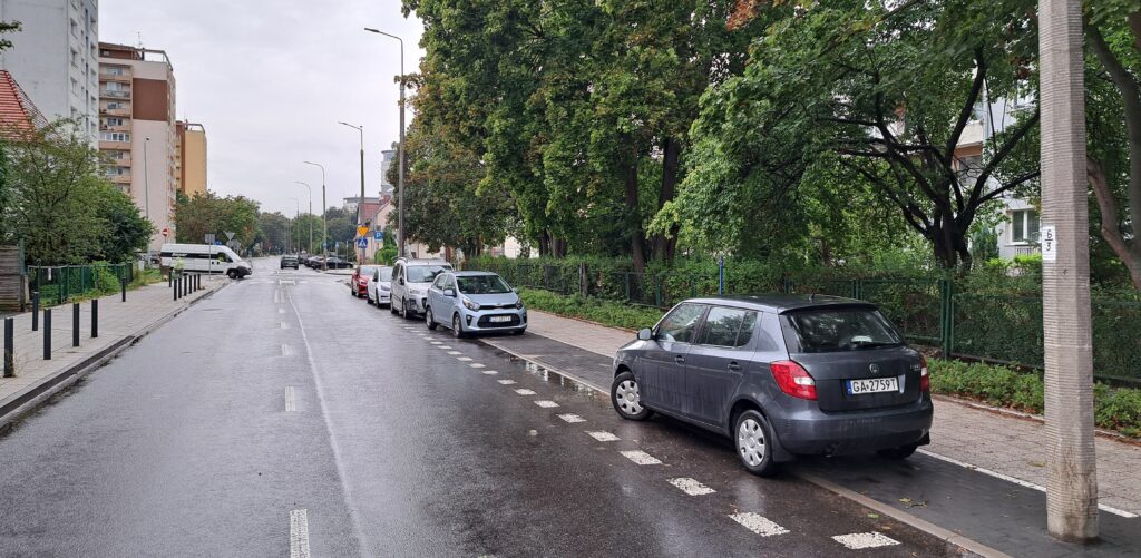 Strefa płatnego parkowania w Gdańsku