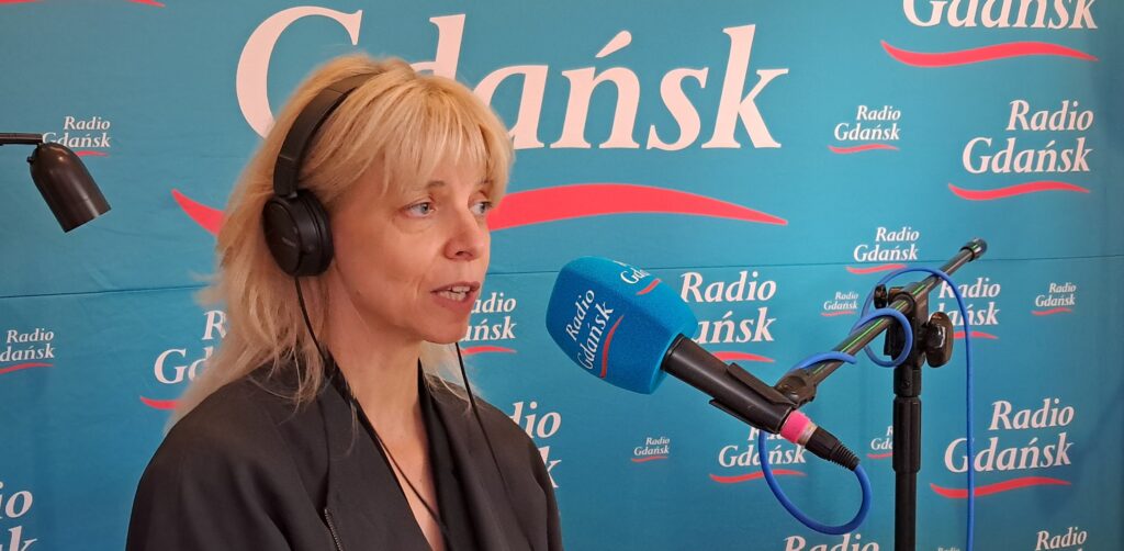 Joanna Łapińska (Fot. Radio Gdańsk/Dominik Lewicki)