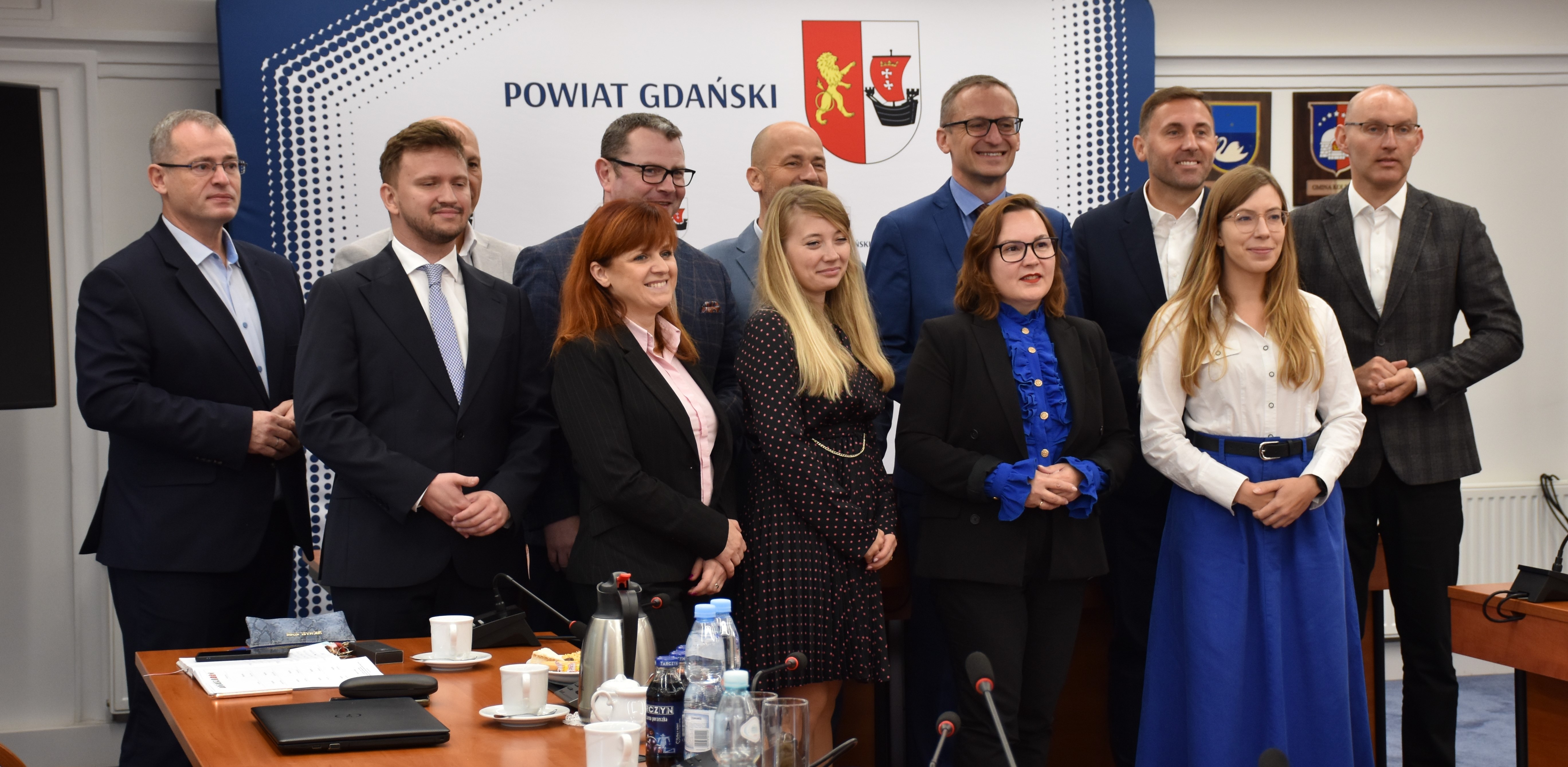 W siedzibie starostwa w Pruszczu Gdańskim odbyło się uroczyste podpisanie listu intencyjnego ws. zawiązania Związku Powiatowo-Gminnego (fot. Powiat Gdański)