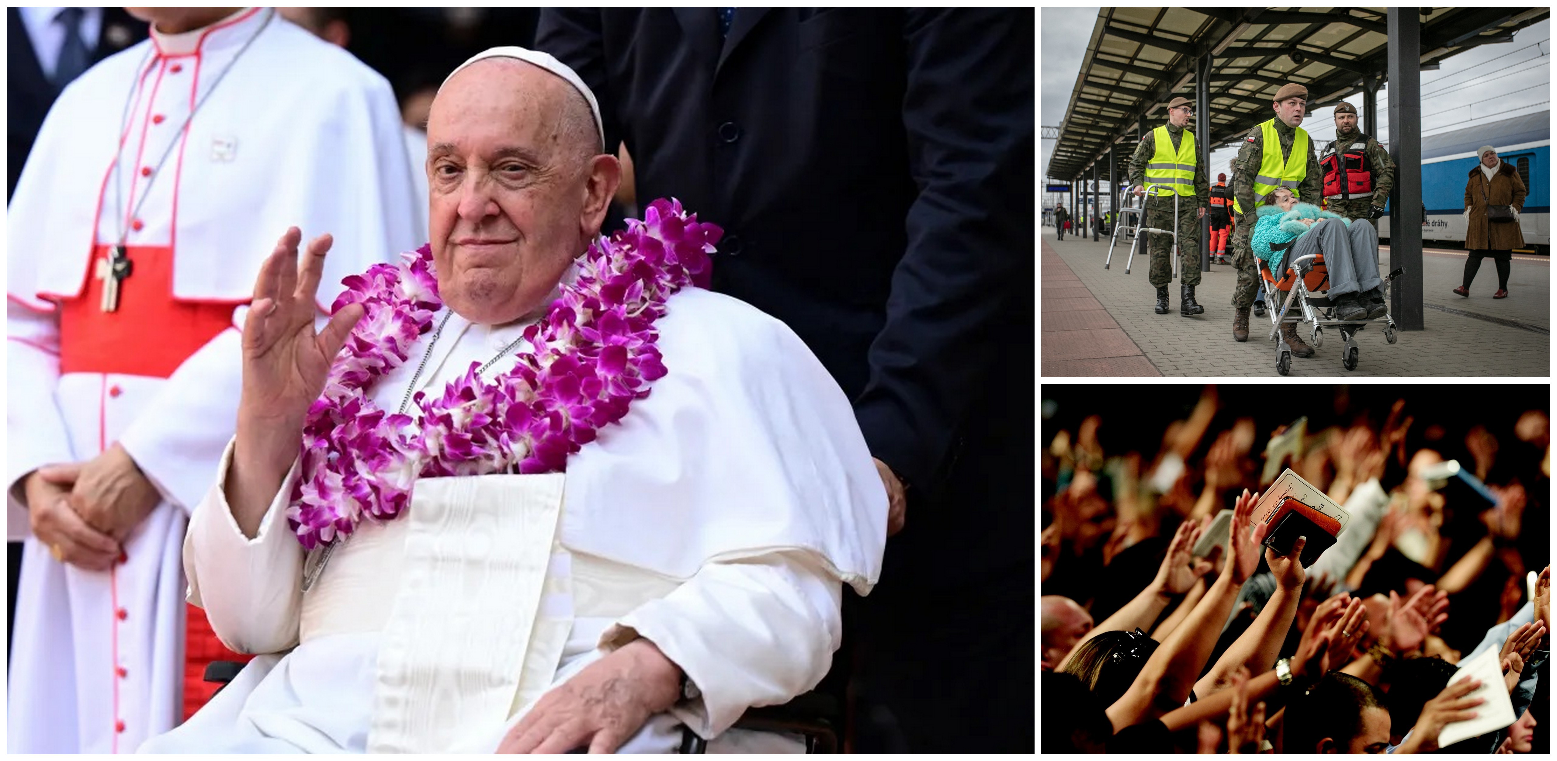 Papież na wizycie w Azji i Oceanii, spotkania ewangelików, uchodźcy i migranci  (fot. AFP/Pixabay/KFP/Krzysztof Mystkowski)