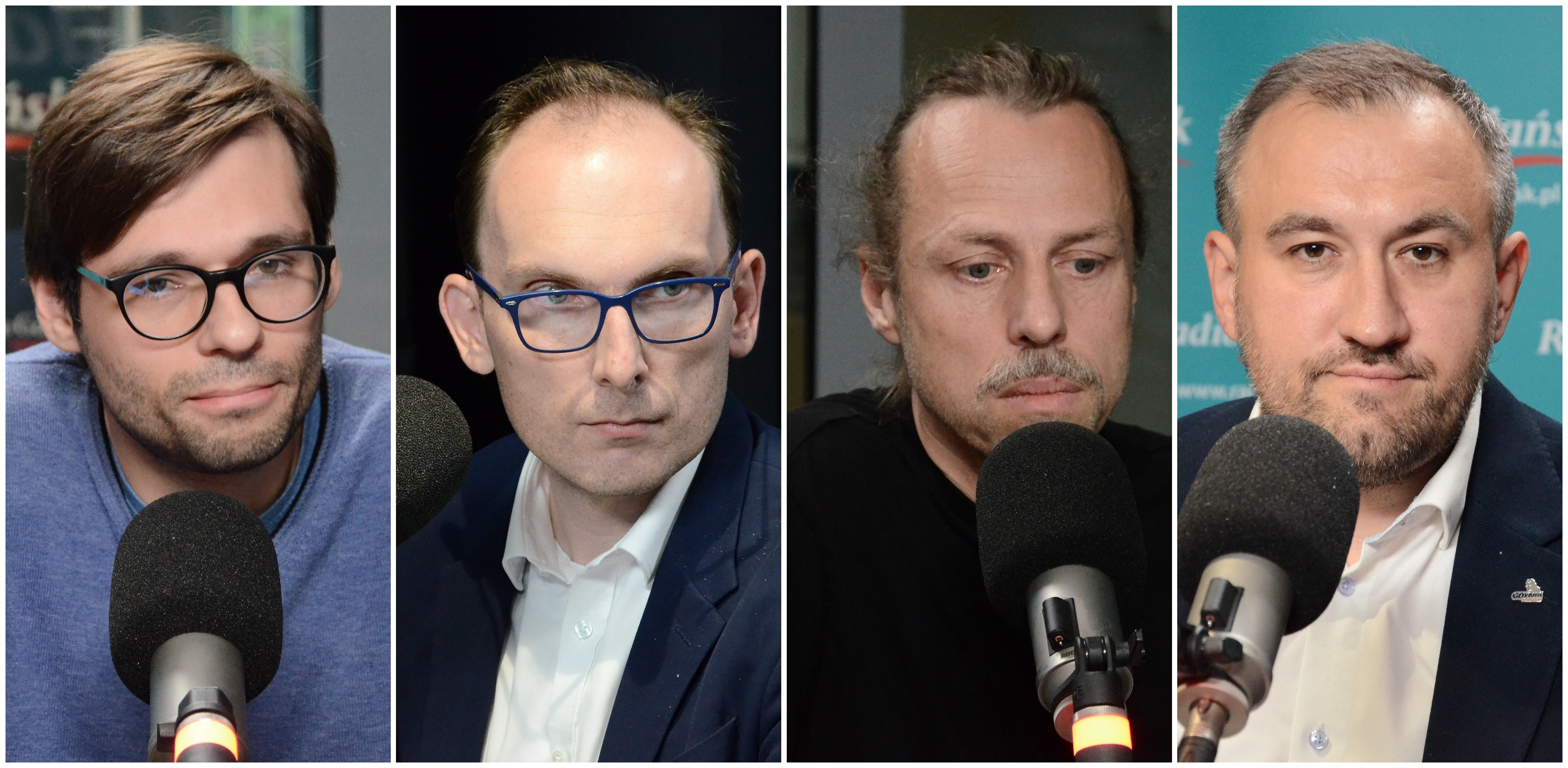Marek Dudzyński, Jakub Ubych, Łukasz Piesiewicz, Tomasz Augustyniak(Fot. Radio Gdańsk)