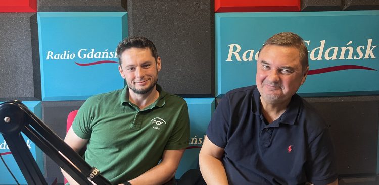 Ernest Lewandowski, Jarosław Bobrowski (fot. Radio Gdańsk/Joanna Merecka-Łotysz)