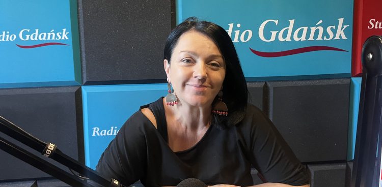 Agata Andrzejczuk z Teatru Rondo Słupskiego Ośrodka  Kultury (fot. Radio Gdańsk/Joanna Merecka-Łotysz/ar)