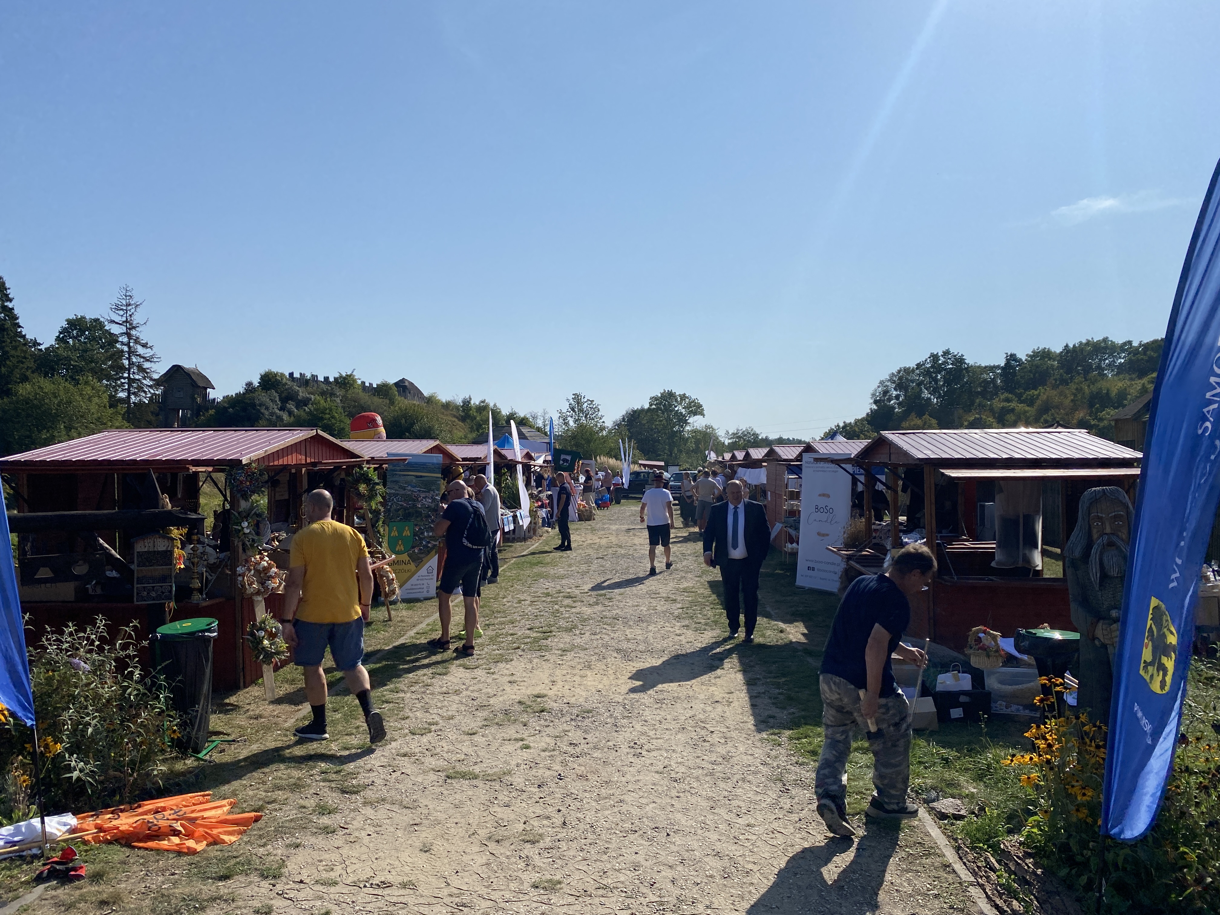 Dożynki wojewódzkie w Owidzu (Fot. Radio Gdańsk/Filip Jędruch)