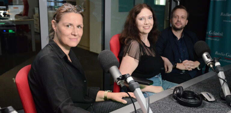 Karolina Misztal, Katarzyna Kant-Wysocka i Piotr Olejarczyk (Fot. Radio Gdańsk/Rafał Korbut)