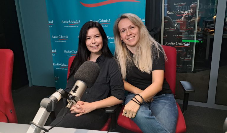 Studio Kudra, które tworzą Ania Kudra i Aleksandra Łyźniak, nie narzeka na zlecenia(Fot. Radio Gdańsk/Włodzimierz Raszkiewicz)